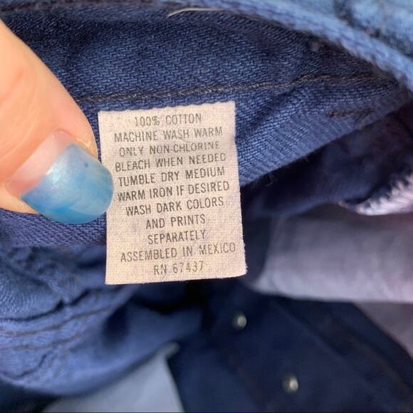 Vintage 90s Paris Sport Club high rise button fly wedgie jeans - Picture 6 of 7